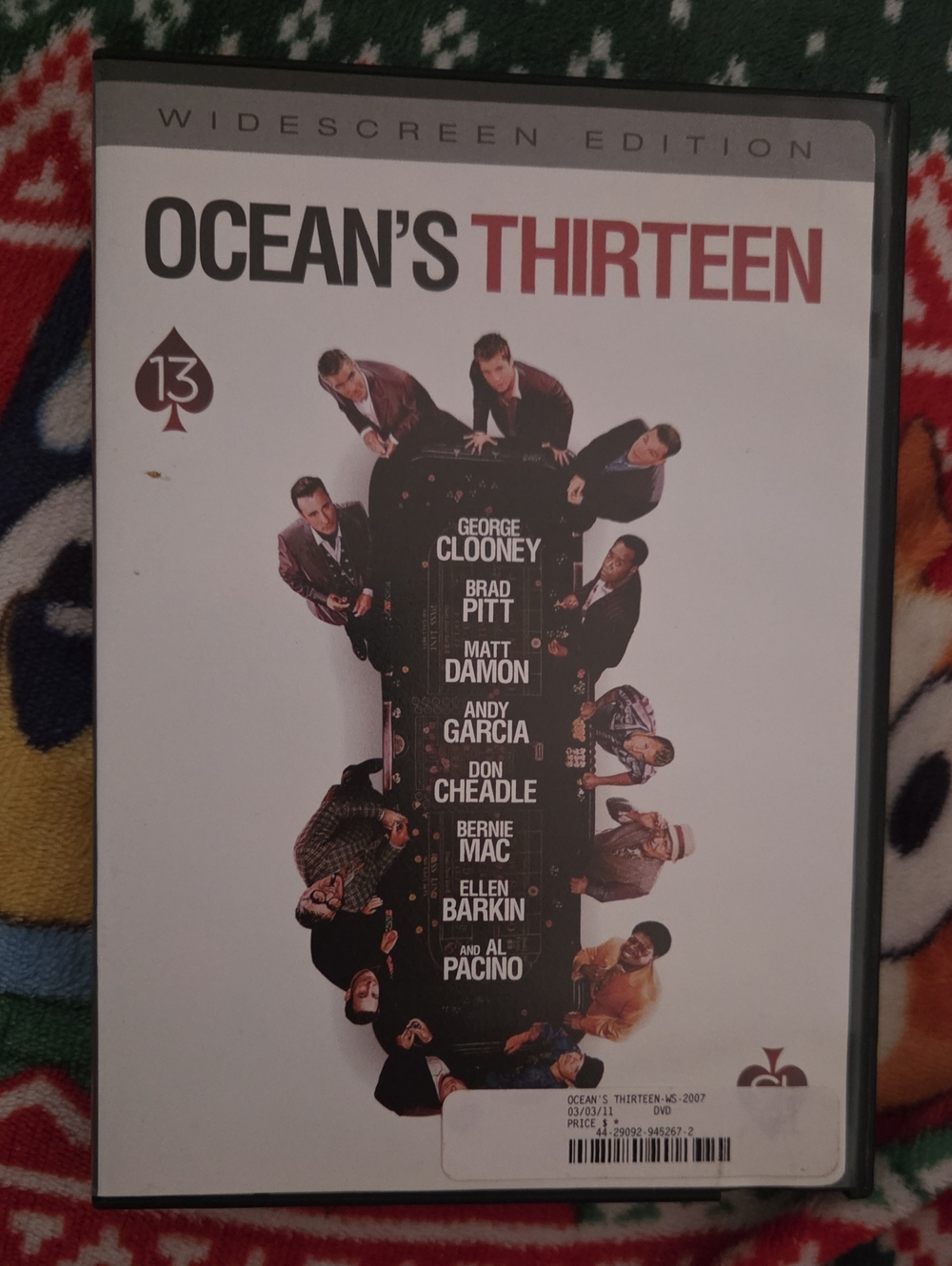 🍿2 For $8🍿Oceans Thirteen Dvd